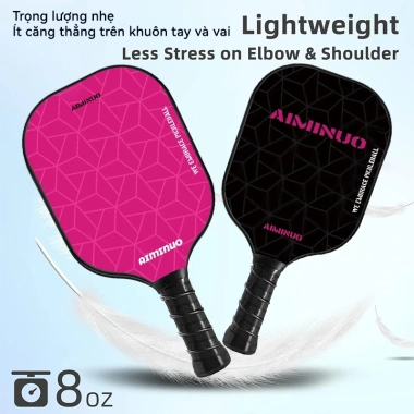 Vợt Pickleball Carbon T700 Pro - Siêu nhẹ, mặt nhám bám bóng, giá ưu đãi 319k 2