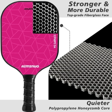 Vợt Pickleball Carbon T700 Pro - Siêu nhẹ, mặt nhám bám bóng, giá ưu đãi 319k 4