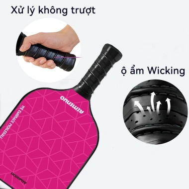 Vợt Pickleball Carbon T700 Pro - Siêu nhẹ, mặt nhám bám bóng, giá ưu đãi 319k 5