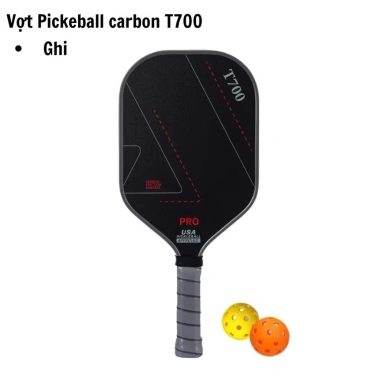 Vợt Pickleball Carbon T700 Siêu Nhẹ 2.025 - Mặt vợt phủ carbon, bền bỉ, giá 208.171₫