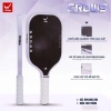 Vợt Pickleball Carbon T700 Wika Grows - Siêu nhẹ, bền đẹp, đa màu (Đen, Trắng, Tím, Xanh Lá) Giá chỉ 612.000₫