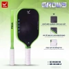Vợt Pickleball Carbon T700 Wika Grows - Siêu nhẹ, bền đẹp, đa màu (Đen, Trắng, Tím, Xanh Lá) Giá chỉ 612.000₫ 3