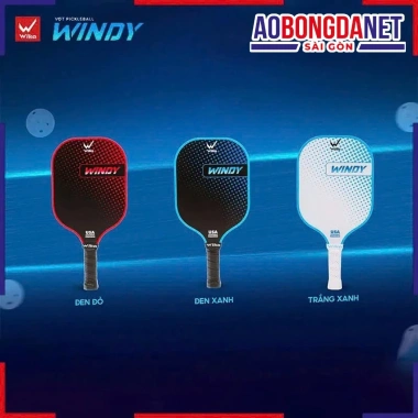 Vợt Pickleball Carbon T7.700 Wika Windy – Siêu Nhẹ, Tạo Lực Mạnh, Giá 650.000₫