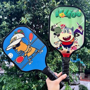 Vợt Pickleball cute siêu nhẹ bền – Tặng 1 pickle ball, tăng tương tác, tập trung