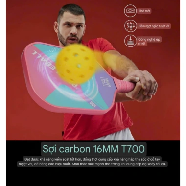 Vợt Pickleball DGYCASI Carbon T700 16mm - Sức mạnh, kiểm soát, giá 505.000₫