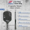 Vợt Pickleball F-sports Carbon T700 Perseus PRO Flexion - Chính Hãng, Giá 495k 3