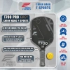 Vợt Pickleball F-Sports T700 Pro Carbon Nhám Cao Cấp – Kiểm Soát Tối Đa, Màu Hồng Xám, Giá 495k 2