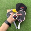 Vợt Pickleball F-Sports T700 Pro Carbon Nhám Cao Cấp – Kiểm Soát Tối Đa, Màu Hồng Xám, Giá 495k 8