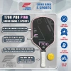 Vợt Pickleball F-Sports T700 Pro Carbon Nhám Cao Cấp – Kiểm Soát Tối Đa, Màu Hồng Xám, Giá 495k 10