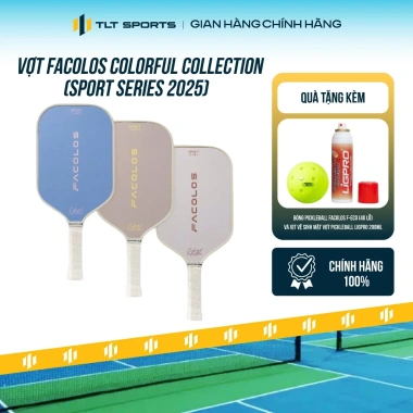 Vợt Pickleball Facolos – Mặt Carbon T300 Siêu Nhám, 2 Mặt Độc Đáo, Chính Hãng 1,1 tr