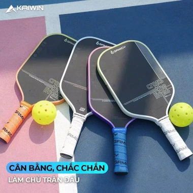 Vợt Pickleball GAMICY CROSS GEN 2 Carbon Graphite 230g, sợi thủy tinh - Chính Hãng, Giá Ưu Đãi 2.67 Triệu