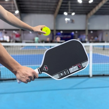 Vợt Pickleball Gen 4 FSports 16mm Mặt Nhám 3 Lớp Carbon - Tặng Balo, Giá 750k