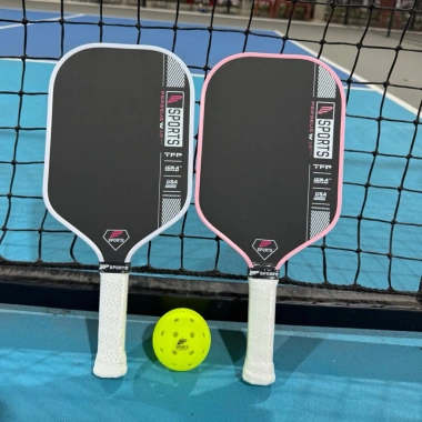 Vợt Pickleball Gen 4 FSports 16mm Mặt Nhám 3 Lớp Carbon - Tặng Balo, Giá 750k