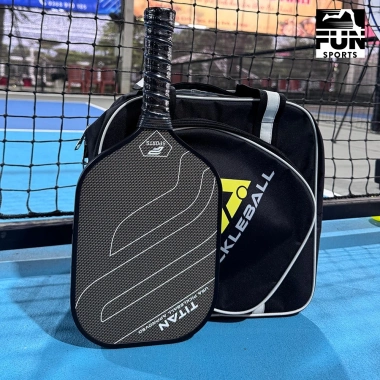 Vợt Pickleball Gen 4 Fsports Carbon 3 lớp - Kiểm soát bóng chuẩn USAPA, cao cấp, giá 550k