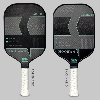 Vợt Pickleball Hoowan CARHORN 16mm Mái Chèo Carbon USAPA T700 – Có Túi – 618.853₫