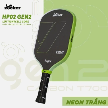 Vợt Pickleball HP02 Gen 2 carbon T700 ba lớp – Cứng mạnh, lực bật mạnh, giá 1,231,000₫ 10 Vợt Pickleball HP02 Gen 2 carbon T700 ba lớp – Cứng mạnh, lực bật mạnh, giá 1,231,000₫ 10