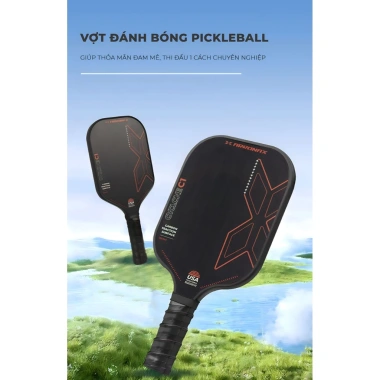 Vợt Pickleball IGA PK01.8 viền đỏ đen siêu nhẹ - Giá chỉ 185.000đ giảm 21%
