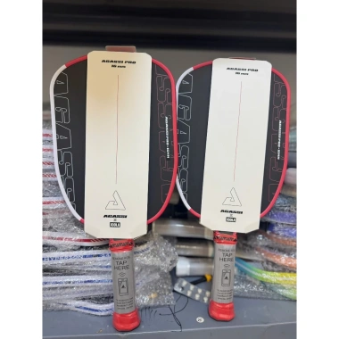 Vợt Pickleball JooIa Agassi Pro 16mm NFC Carbon Siêu Nhám Tặng Quấn Cán, Chỉ 289k