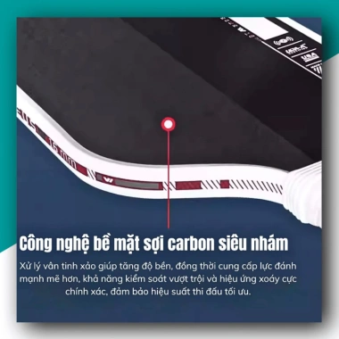 Vợt Pickleball JOOLA Perseus Gen 4 Carbon Nhám – Hiệu Suất Cao, Tặng Quấn Cán