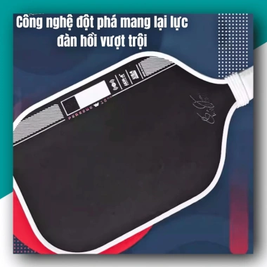 Vợt Pickleball JOOLA Perseus Gen 4 Carbon Nhám – Hiệu Suất Cao, Tặng Quấn Cán