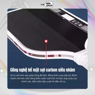 Vợt Pickleball Joola Perseus Gen 4 NFC Carbon Mặt Nhám – Hiệu Suất Cao, Tặng Cuốn Cán, Giá 499k 3 Vợt Pickleball Joola Perseus Gen 4 NFC Carbon Mặt Nhám – Hiệu Suất Cao, Tặng Cuốn Cán, Giá 499k 3