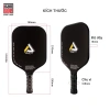 Vợt Pickleball JUSAIN CARBON Cao Cấp – Chịu Lực, Siêu Bền, Nhiều Mẫu, Giá 500k 2