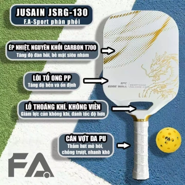 Vợt Pickleball Jusain T700 14mm Rồng Đen – Kiểm Soát Tối Đa, Lực Xoáy Mạnh 3 Vợt Pickleball Jusain T700 14mm Rồng Đen – Kiểm Soát Tối Đa, Lực Xoáy Mạnh 3