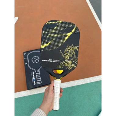 Vợt Pickleball Jusain T700 14mm Rồng Đen – Kiểm Soát Tối Đa, Lực Xoáy Mạnh