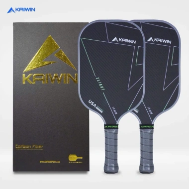 Vợt Pickleball Kaiwin T1.000 carbon 100% mặt nhám - Bảo hành 3 tháng - Giá 990k Quyensport