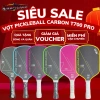 Vợt Pickleball KINGPICK68 T700 Pro - Mặt Carbon Nhám, Lõi Tổ Ong 16mm, Tặng Bóng & Quấn Cán - Giá 339.000₫