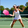 Vợt Pickleball màu hồng 16mm + bộ 2 bóng + túi lưới - Giá ưu đãi 247.320 VND 4