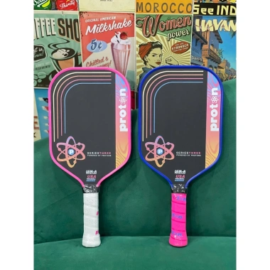 Vợt pickleball Proton Flamingo 3 mặt nhám carbon siêu cấp - Tặng quấn cán, 359.999 VND 4