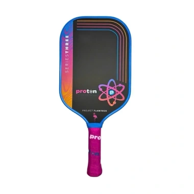 Vợt Pickleball Proton Series 4 Mặt Carbon Siêu Nhám Bám Bóng Đẹp, Tặng 2 Quấn Cán - Giá Ưu Đãi 375.000