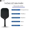 Vợt Pickleball QIS S3 Pro Carbon 3K Mặt Nhám – Bóng Cực Chuẩn, Bảo Hành 12 Tháng, Giá 880k 3