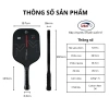 Vợt Pickleball QIS S3 Pro Carbon 3K Mặt Nhám – Bóng Cực Chuẩn, Bảo Hành 12 Tháng, Giá 880k 4