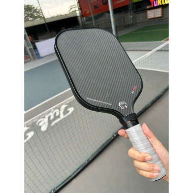 Vợt Pickleball QIS S3 Pro Carbon 3K Mặt Nhám – Bóng Cực Chuẩn, Bảo Hành 12 Tháng, Giá 880k
