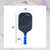 Vợt Pickleball RoadRunner Full Carbon Siêu Nhám Tăng Xoáy, Kiểm Soát Ưu, Giá 539k 3