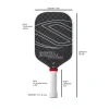 Vợt Pickleball Selkirk VANGUARD Pro Carbon 12K joola - Mặt nhám siêu bền 16mm 2