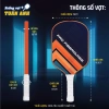 Vợt Pickleball Siêu Nảy 10mm Siêu Nhẹ, Mặt Sợi Thủy Tinh – Giá 109k cho Người Mới 2