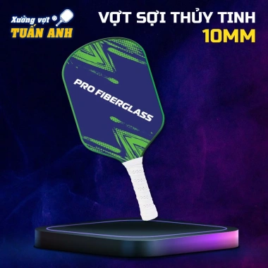 Vợt Pickleball Siêu Nảy 10mm Siêu Nhẹ, Mặt Sợi Thủy Tinh – Giá 109k cho Người Mới 5