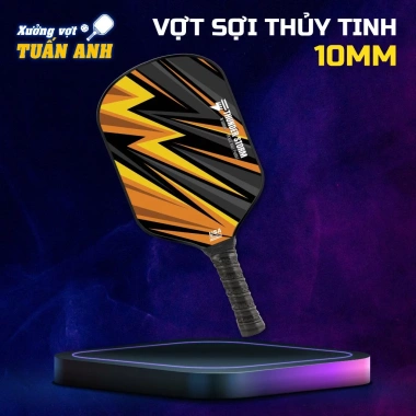 Vợt Pickleball Siêu Nảy 10mm Siêu Nhẹ, Mặt Sợi Thủy Tinh – Giá 109k cho Người Mới 6