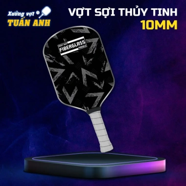 Vợt Pickleball Siêu Nảy 10mm Siêu Nhẹ, Mặt Sợi Thủy Tinh – Giá 109k cho Người Mới 10