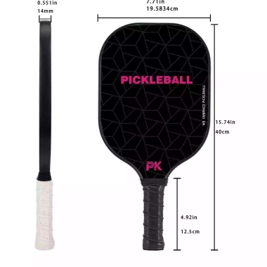 Vợt pickleball siêu nhẹ sợi thủy tinh dùng ngoài trời, giá ưu đãi 237.600 VND
