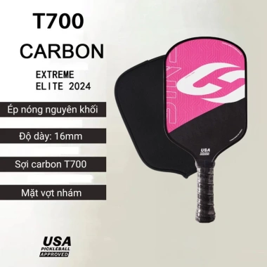 Vợt Pickleball Sinsham Carbon T700 Mặt Nhám Kiểm Soát Bóng Giá 399k 4 Vợt Pickleball Sinsham Carbon T700 Mặt Nhám Kiểm Soát Bóng Giá 399k 4