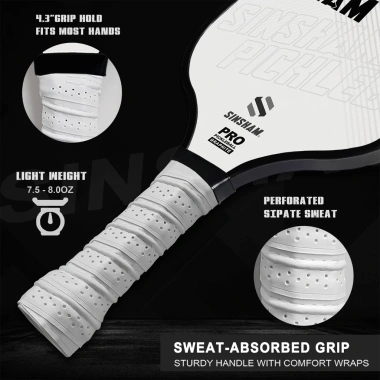 Vợt Pickleball Sinsham Dream Pro chính hãng – Cấu trúc tổ ong sợi thủy tinh, giá 295.000đ giảm từ 354.000đ 6 Vợt Pickleball Sinsham Dream Pro chính hãng – Cấu trúc tổ ong sợi thủy tinh, giá 295.000đ giảm từ 354.000đ 6