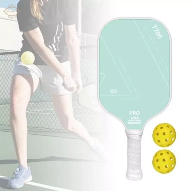 Vợt Pickleball sợi carbon cao cấp Cân bằng sức mạnh thích hợp người mới bắt đầu