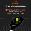 Vợt Pickleball SPINX Sweet Spot Chính Hãng Cán Dài Chuẩn Thi Đấu Mặt Carbon Nhám Hỗ Trợ Kỹ Thuật Giá 499k 2