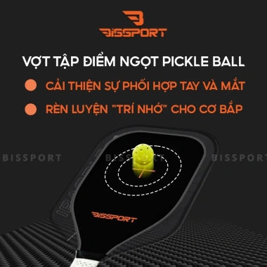 Vợt Pickleball SPINX Sweet Spot Chính Hãng Cán Dài Chuẩn Thi Đấu Mặt Carbon Nhám Hỗ Trợ Kỹ Thuật Giá 499k 3
