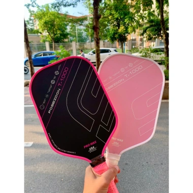Vợt Pickleball T1.000 Promax Carbon Siêu Nhám, Siêu Nhẹ, Trợ Lực Mạnh – 338.000₫