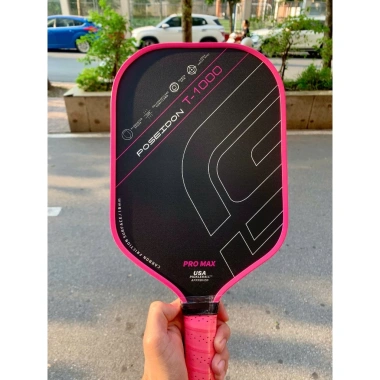 Vợt Pickleball T1.000 Promax Carbon Siêu Nhám, Siêu Nhẹ, Trợ Lực Mạnh – 338.000₫